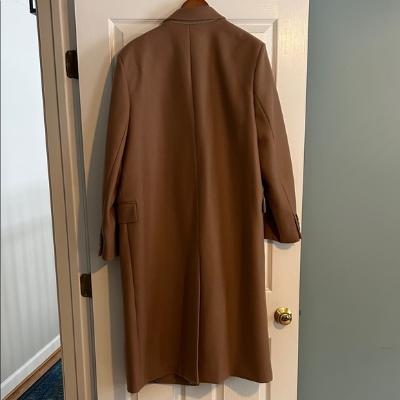 Aritzia Wilfred Symphony Camel Double-Breasted wool cashmere Coat - Picture 6 of 11